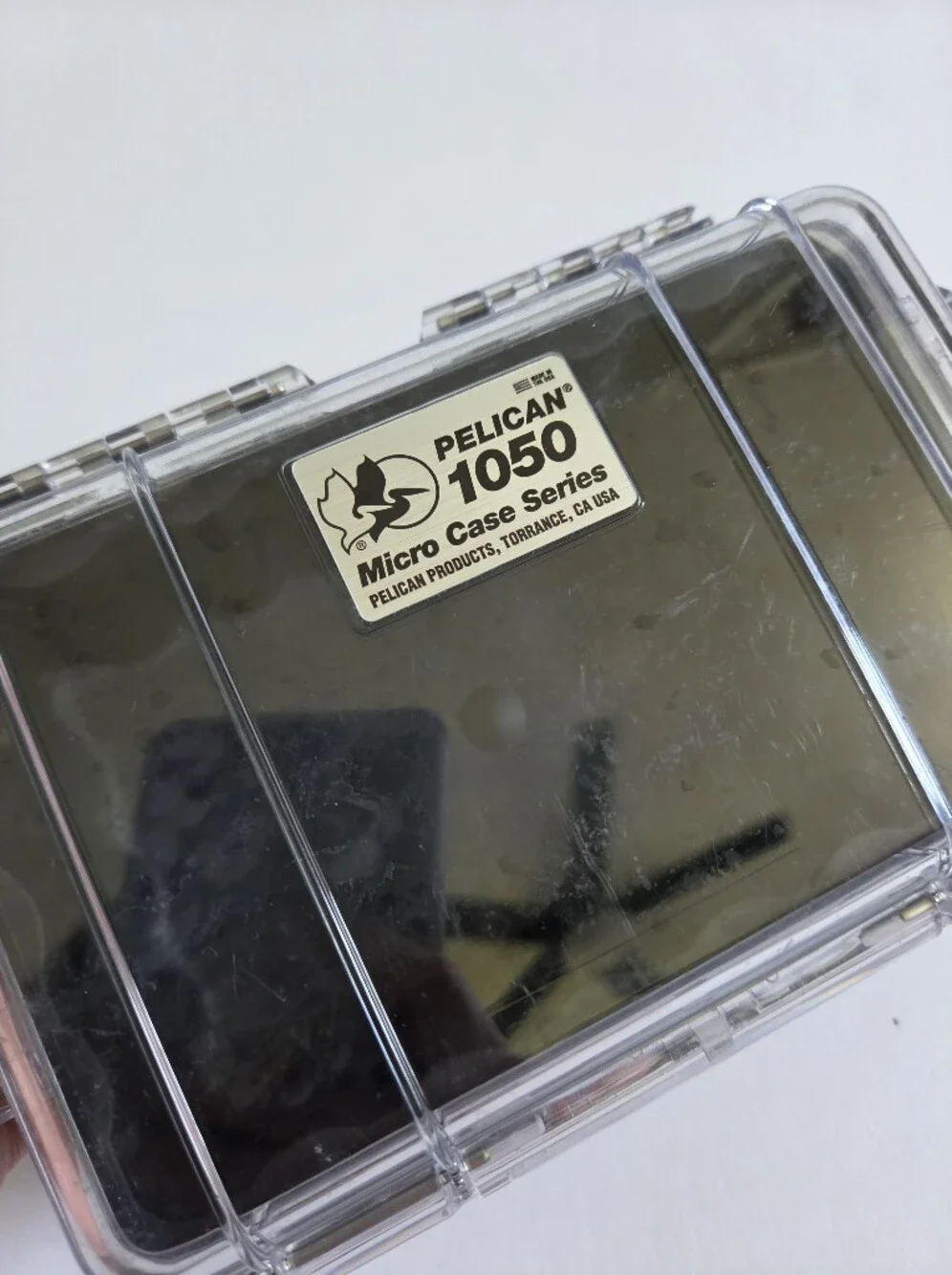Pelican 1050 Micro Case series clear black liner